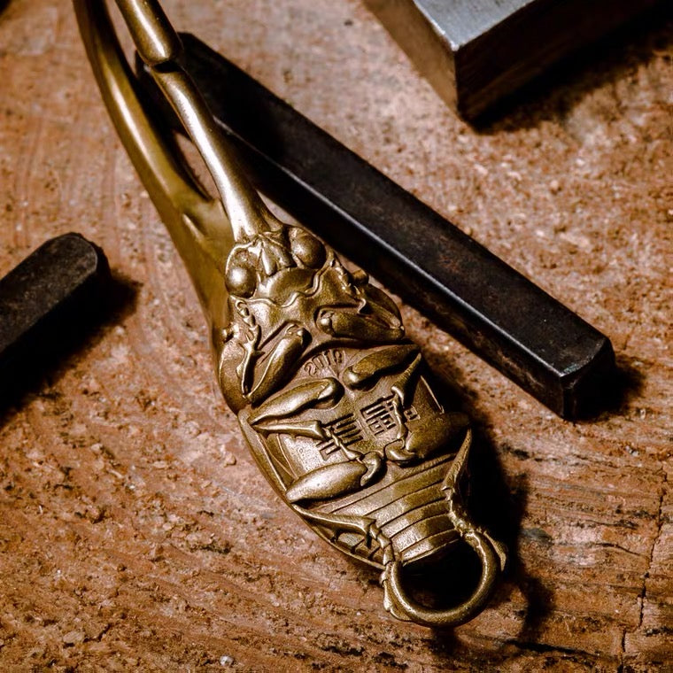 Stag Beetle Bottle Opener (Brass)