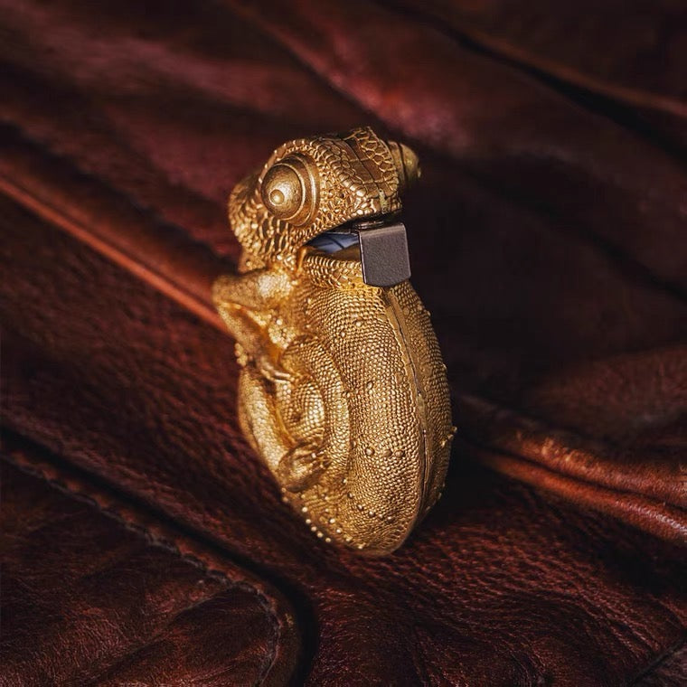 Brass Chameleon Tape Measure