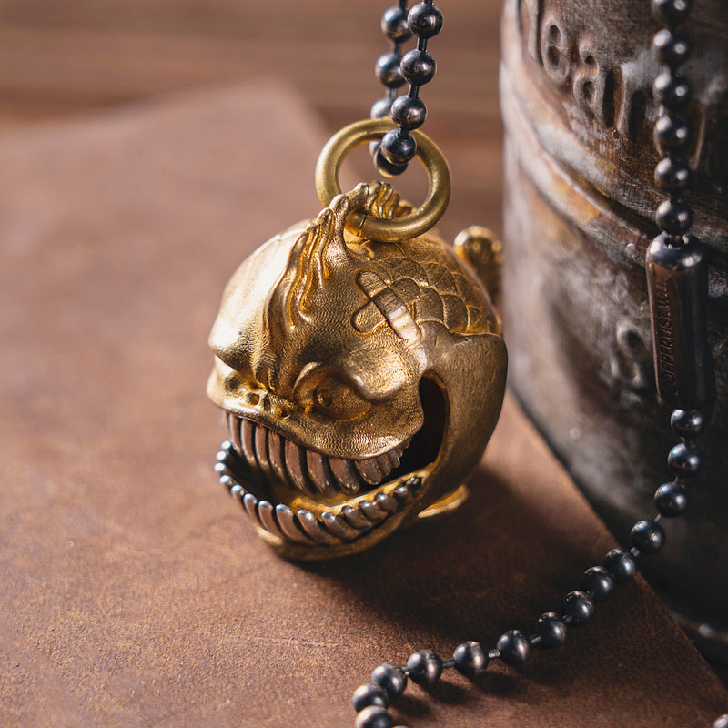 Brass Piranha Bell
