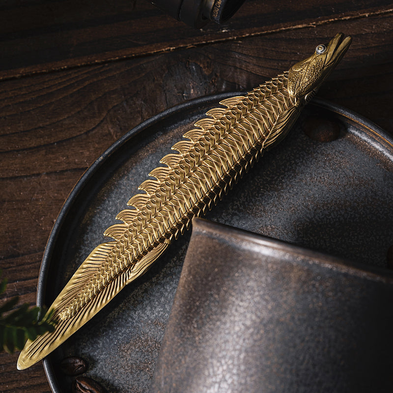 Brass Polypterus Knife