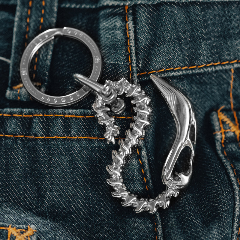 Stainless Steel Flamingo Bone Key Hook